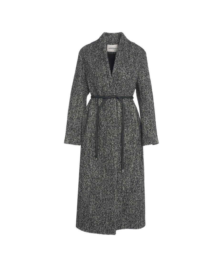 Ottod'ame Coat With Belt