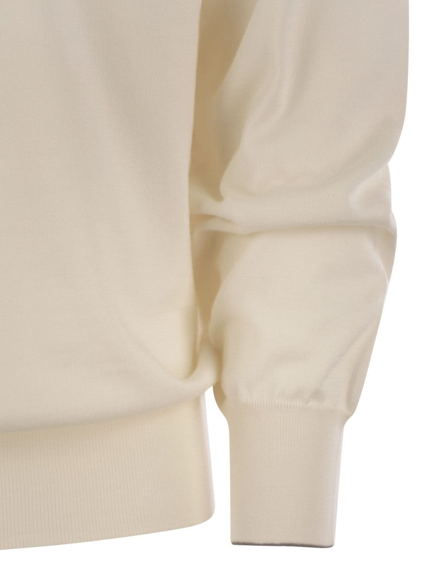 Brunello Cucinelli Lightweight Cotton Sweater