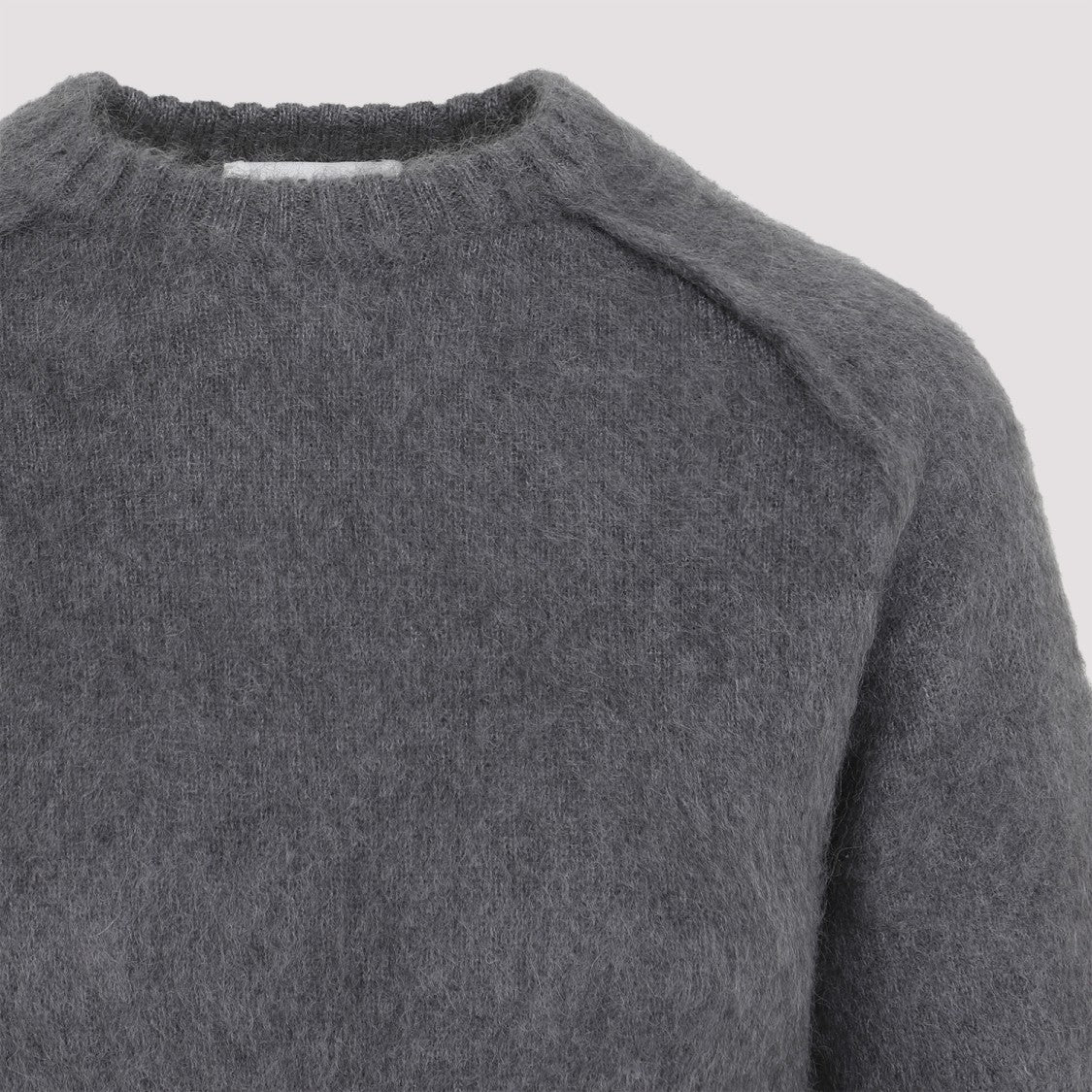 Jil Sander Grey Virgin Wool Pullover
