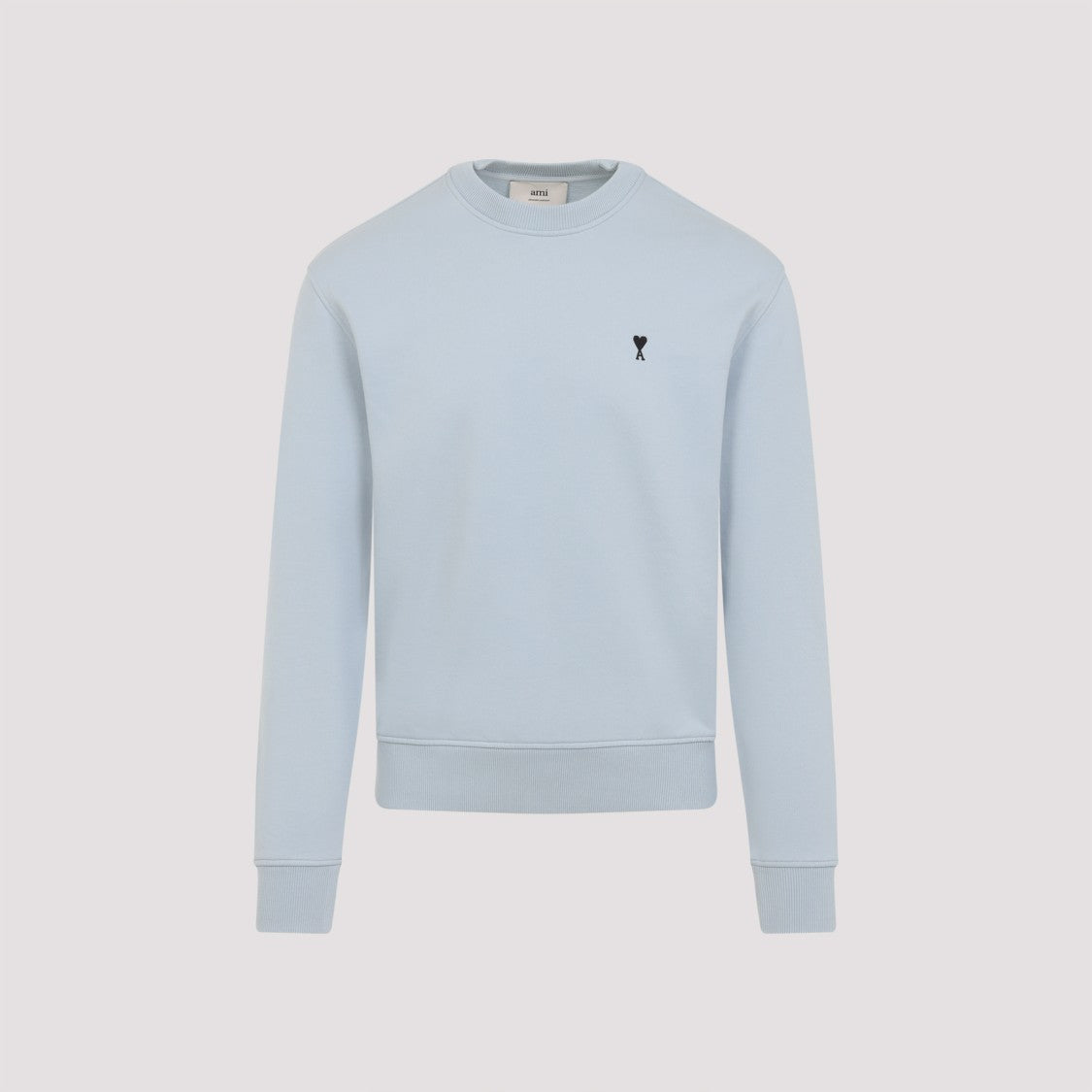 Ami Classic Crew Neck Cotton Sweatshirt