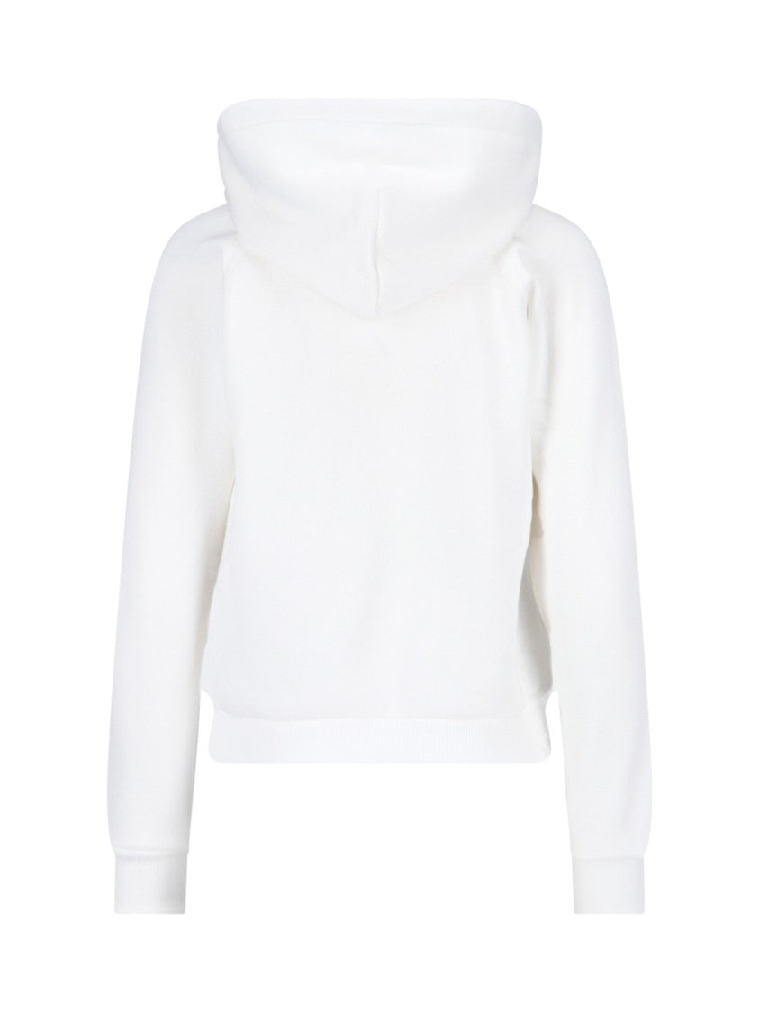 Polo Ralph Lauren Logo Hoodie Sweatshirt – White