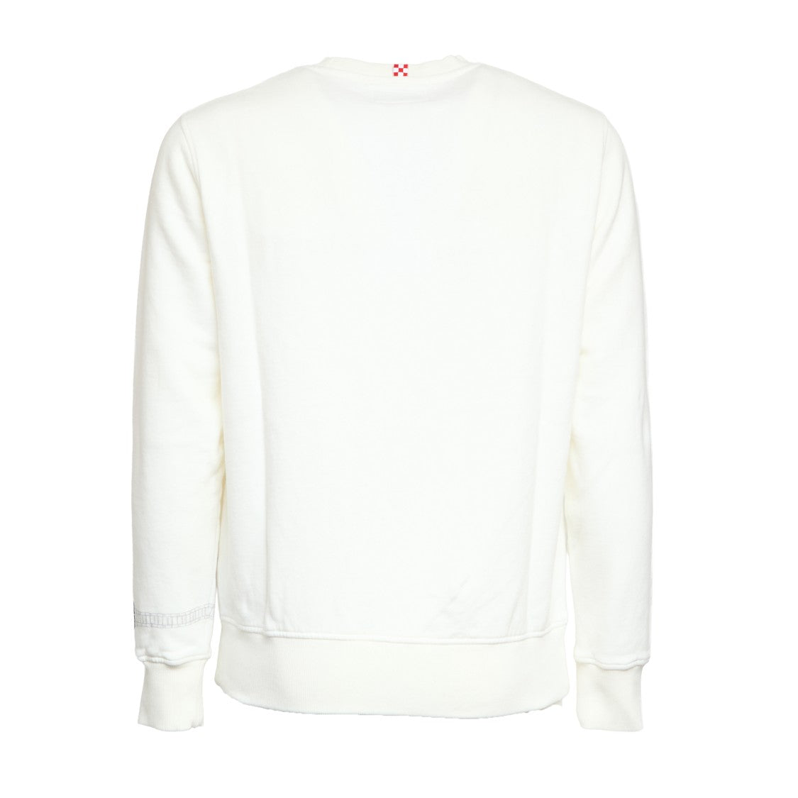 Mc2 Saint Barth Crewneck Sweatshirt With Embroidered Detailing And Ribbed Finish