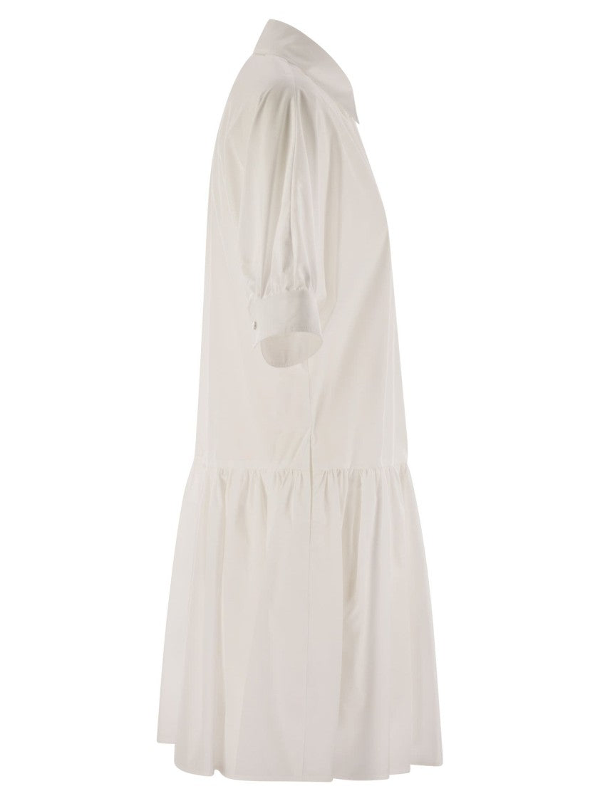 Max Mara Caronte - Poplin Chemisier Dress