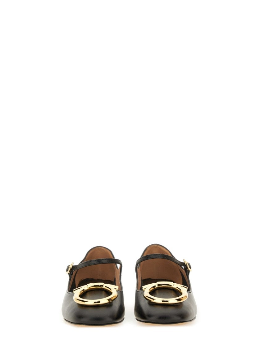 Ferragamo "Mary Jane Maxi Gancini" Shoe