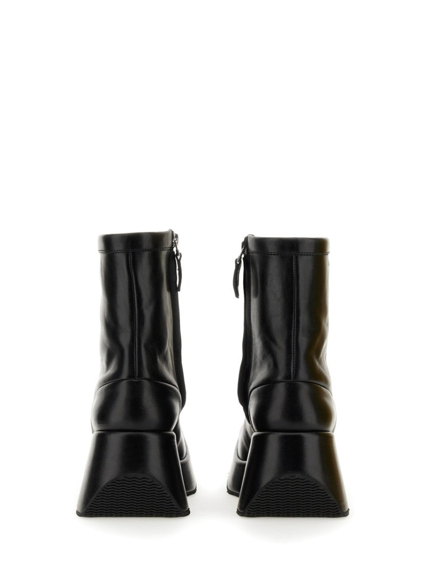 Raf Simons Ankle Boot With Square Toe