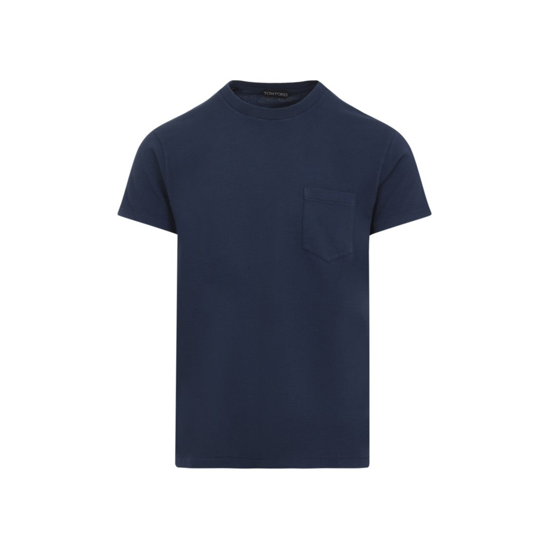 Tom Ford Blue Cotton Jersey T-Shirt