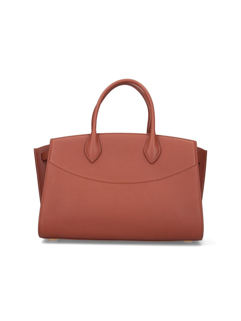 Ferragamo Studio Soft Large Bag – Brown