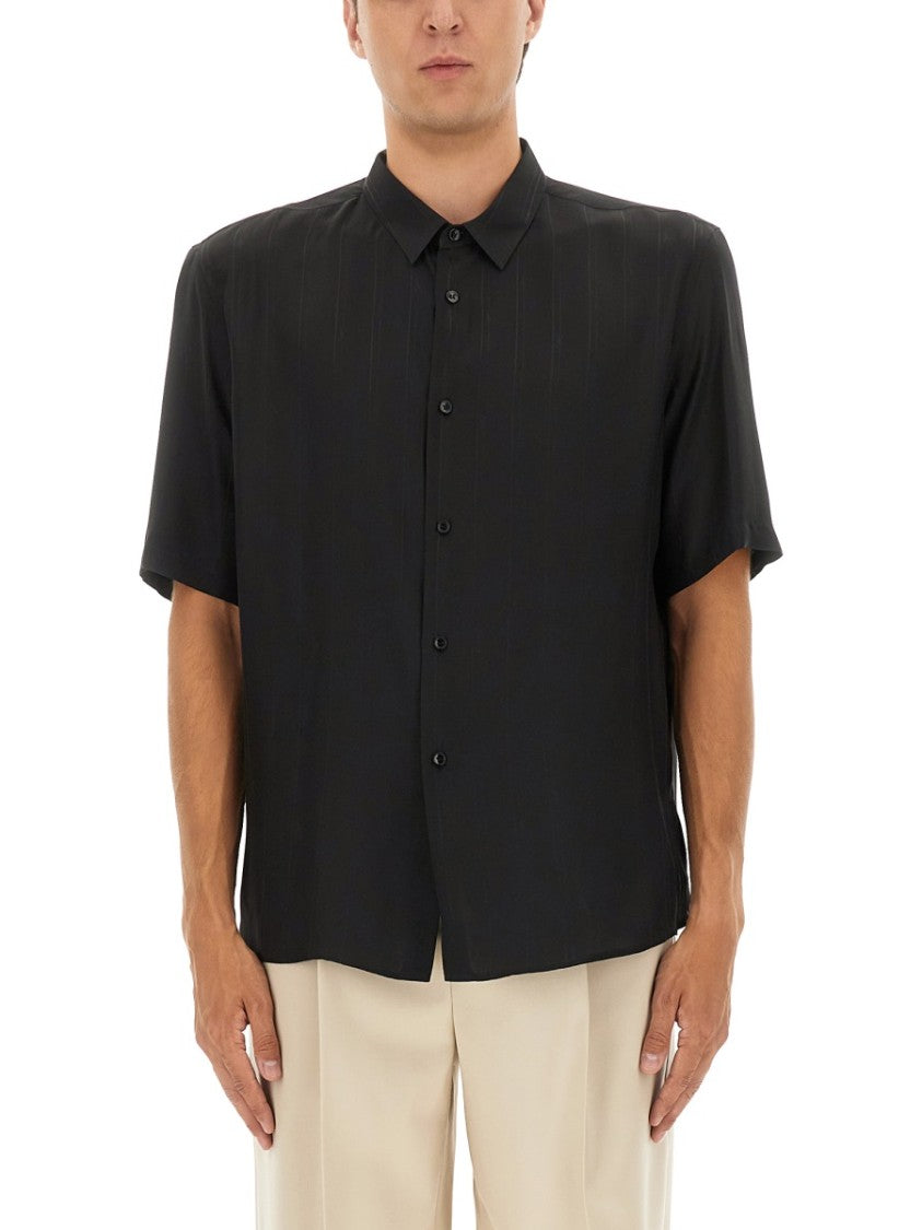 Saint Laurent Cassandre Striped Shirt