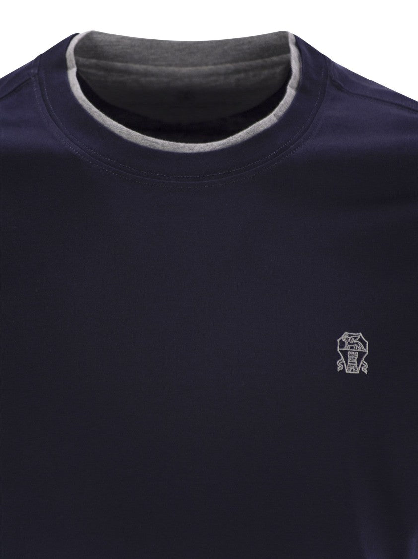 Brunello Cucinelli Slim Fit Crew-Neck T-Shirt