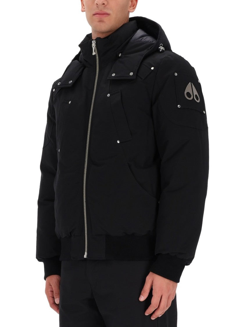 Moose Knuckles Padded Black Jacket