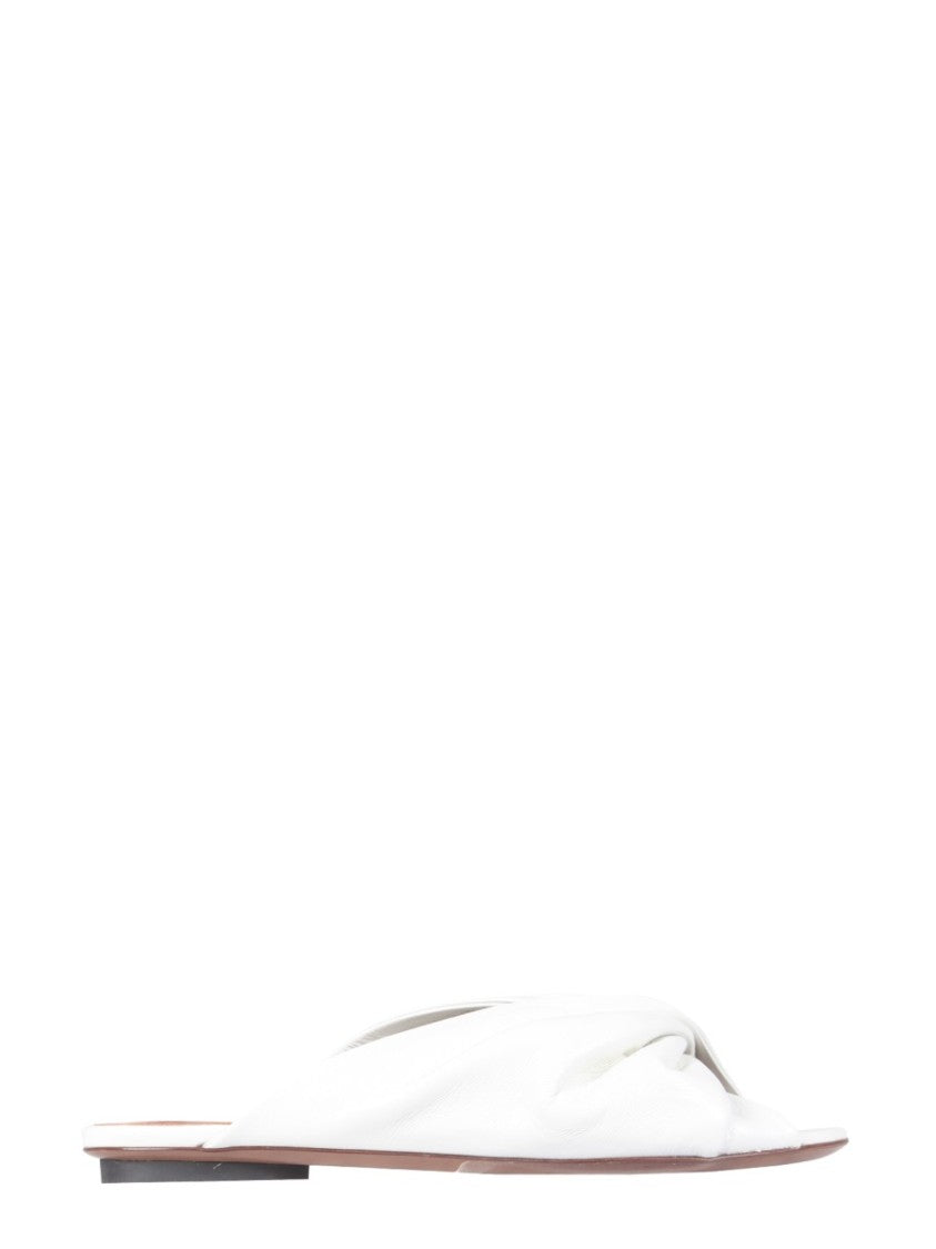 L'autre Chose Twisted Padded Low Sandals
