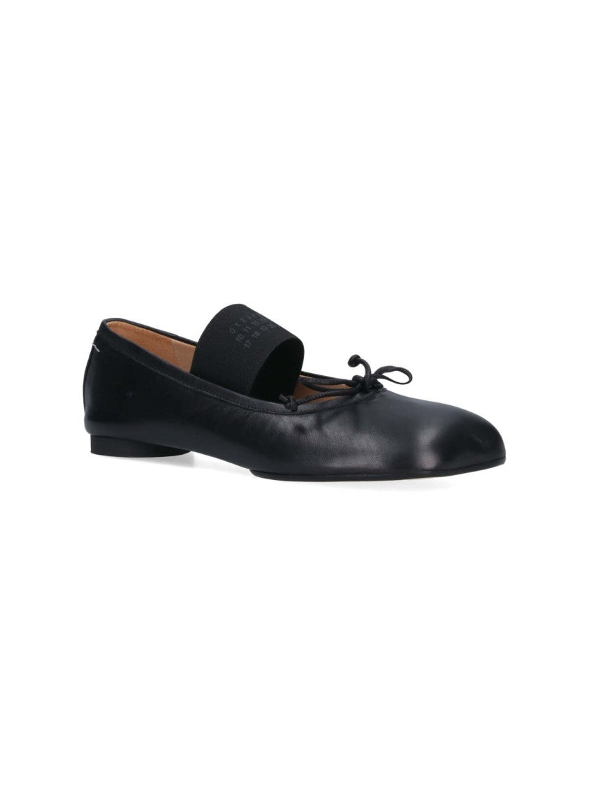 Mm6 By Maison Margiela "Anatomic" Ballerinas – Black