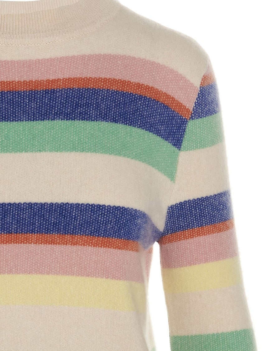 Mixik Multicolor Cashmere Wool Sweater With Crewneck