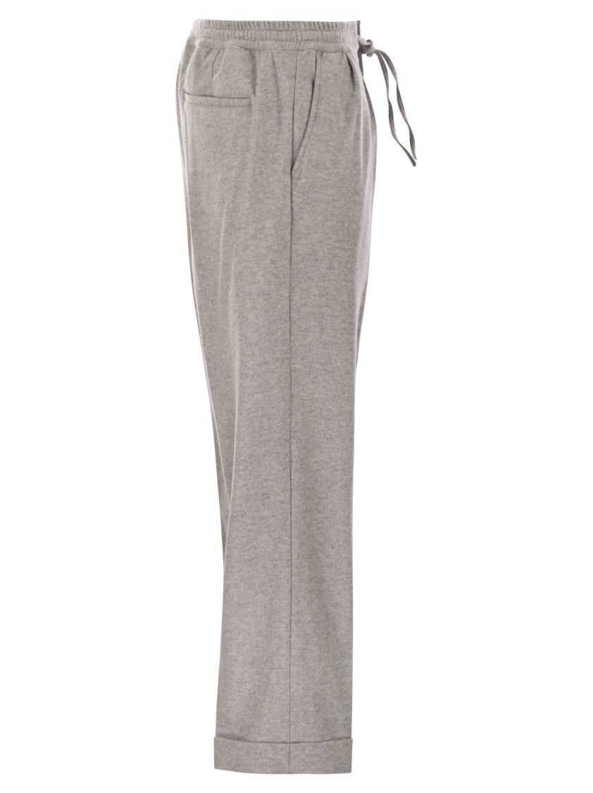 Fedeli Harvard - Soft Cashmere Flannel Trousers
