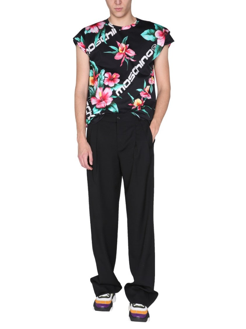 Moschino Floral Print T-Shirt