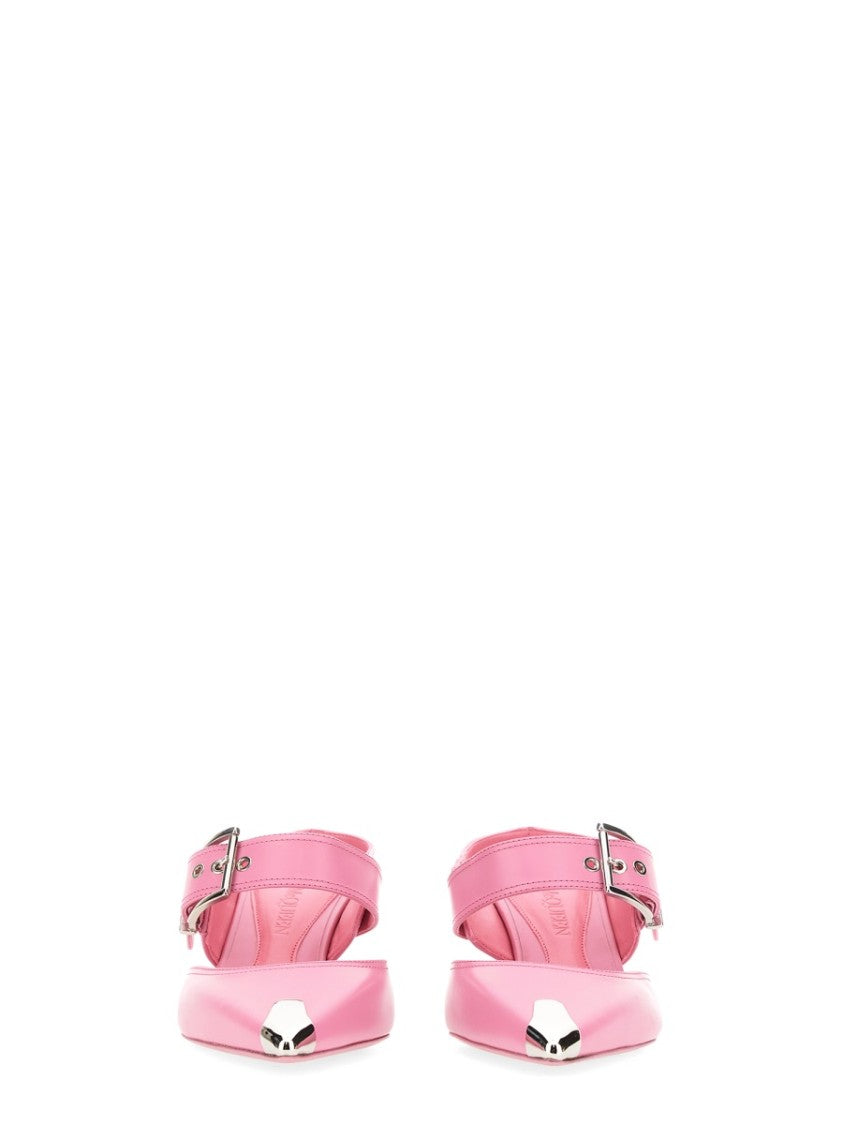 Alexander Mcqueen Punk Sandal With Buckle