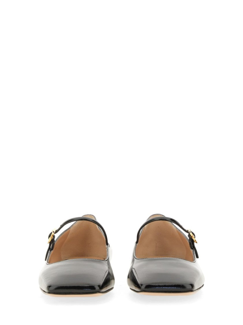 Gianvito Rossi "Christina 05" Ballerina Ballerina Flats