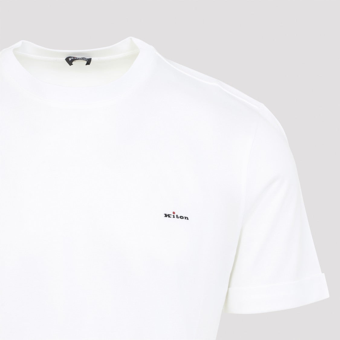 Kiton Refined Minimalist Cotton T-Shirt