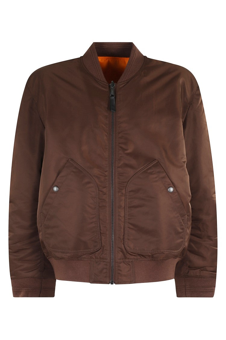 Diesel Reversible Oversize Jacket With Logo Detail