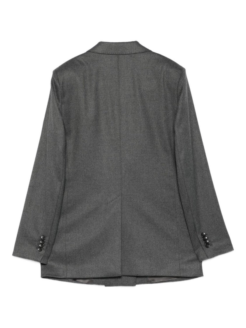 Seventy Sergio Tegon Double-Breasted Tailored Jacket With Structured Silhouette