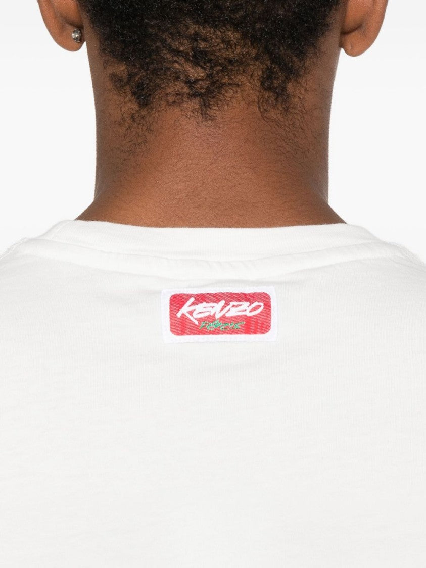 Kenzo Organic Cotton Crew Neck T-Shirt