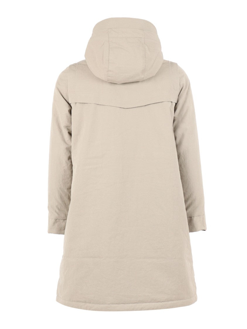 K-Way Brunil Cotton Feel Long Jacket