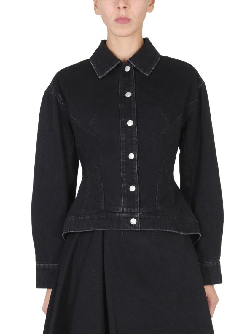 Alexander Mcqueen Hybrid Denim Jacket