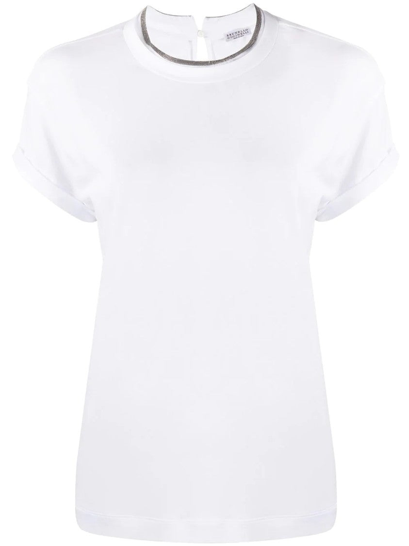 Brunello Cucinelli Short Sleeve Crew Neck