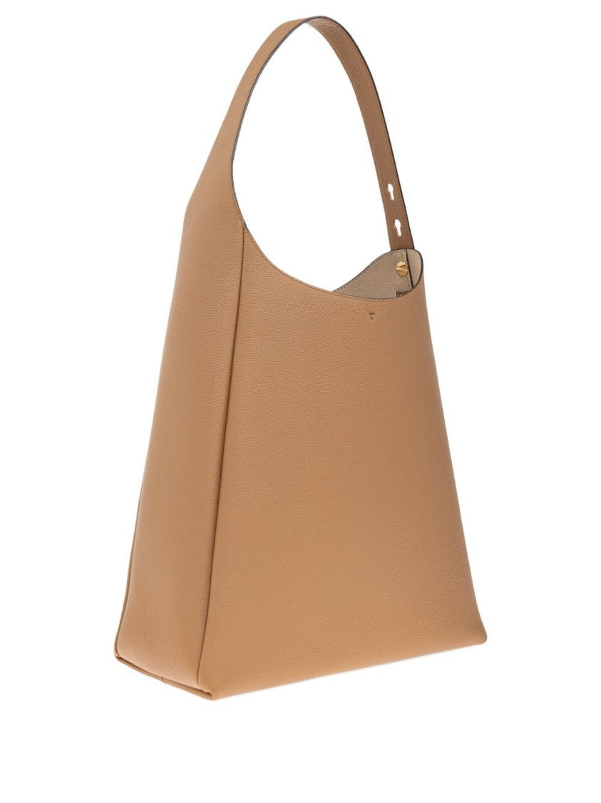Tory Burch Light Brown Shoulder Bag With Adjustable Handle