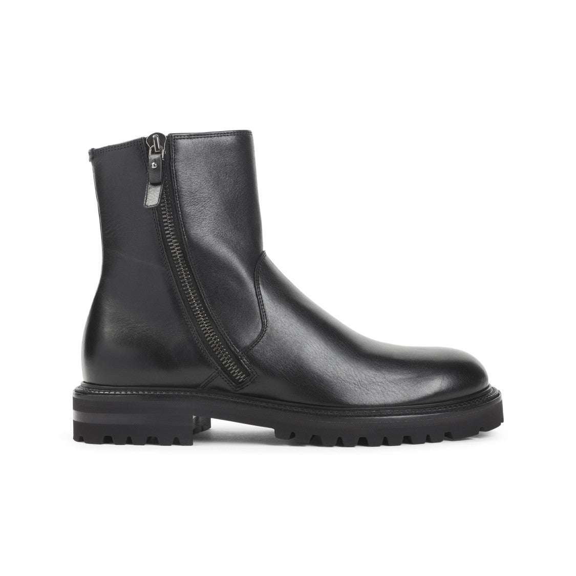 Giorgio Armani Ankle-Length Monobloc Rubber Outsole Boots