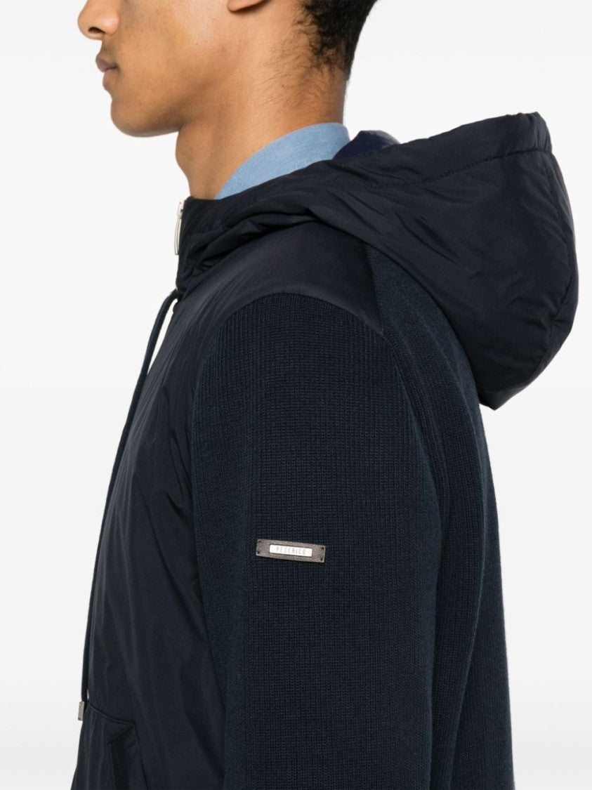 Peserico Panelled Hooded Jacket