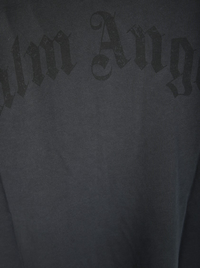 Palm Angels Essential Crew Neck T-Shirt In Soft Cotton