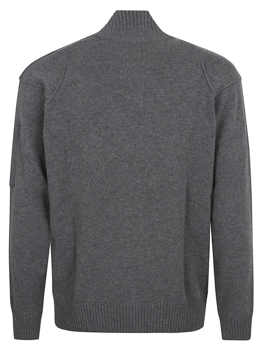 C.P. Company Full-Zip Lambswool Cardigan