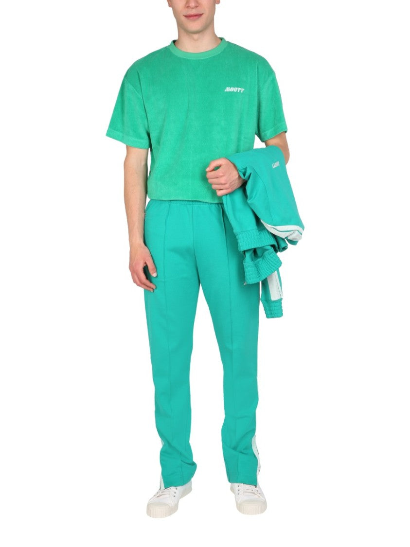 Mouty Logo Embroidery Jogging Pants
