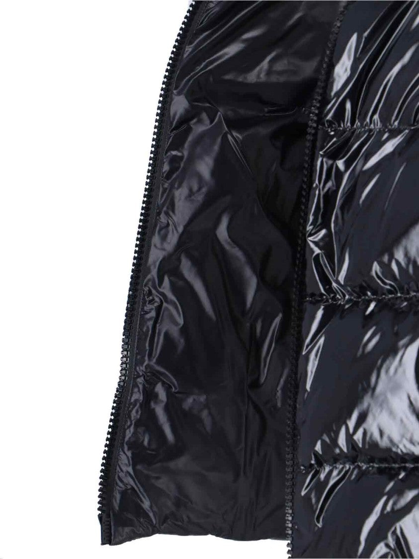 Herno High Collar Quilted Down Jacket