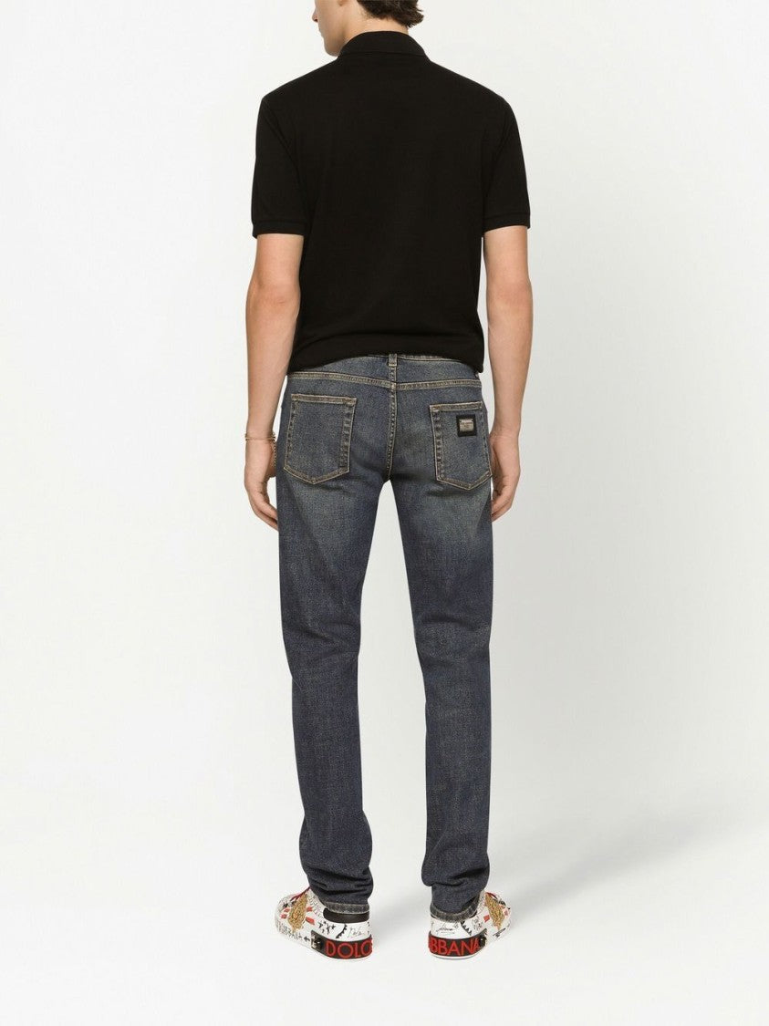 Dolce & Gabbana Cotton Piqué Polo