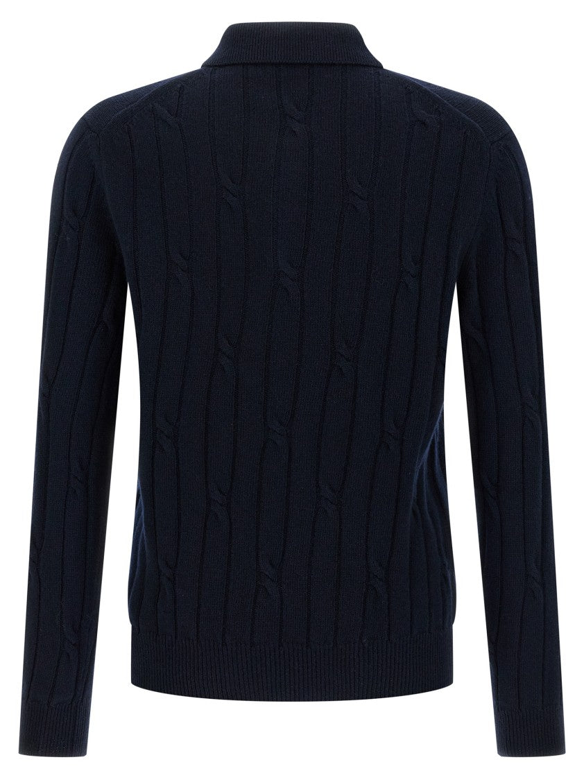 Zanone Cashmere Polo Shirt