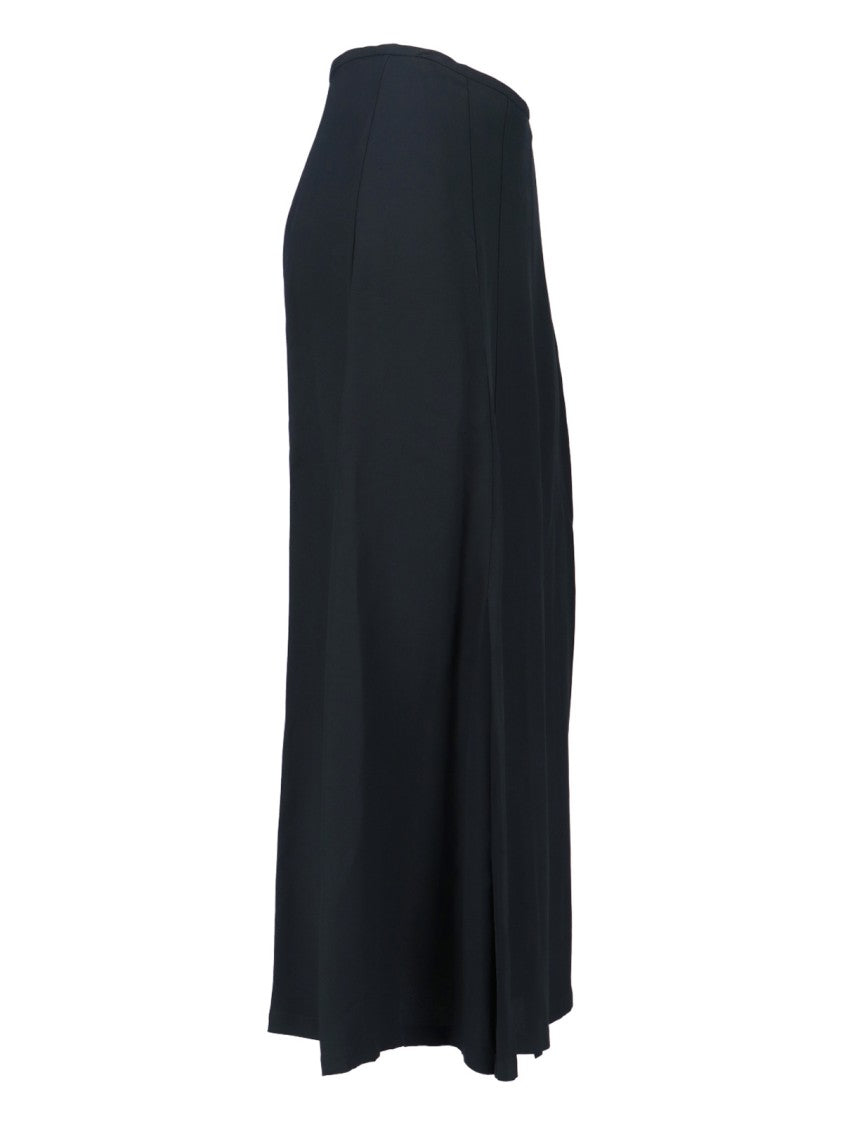 Aspesi Classic Black Skirt With Silhouette
