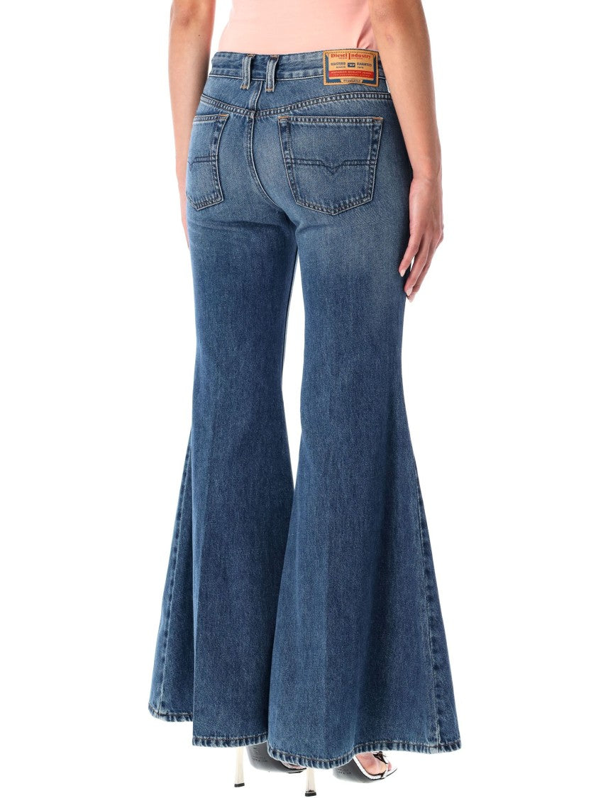 Diesel 1970 D-Bleess Flared Denim