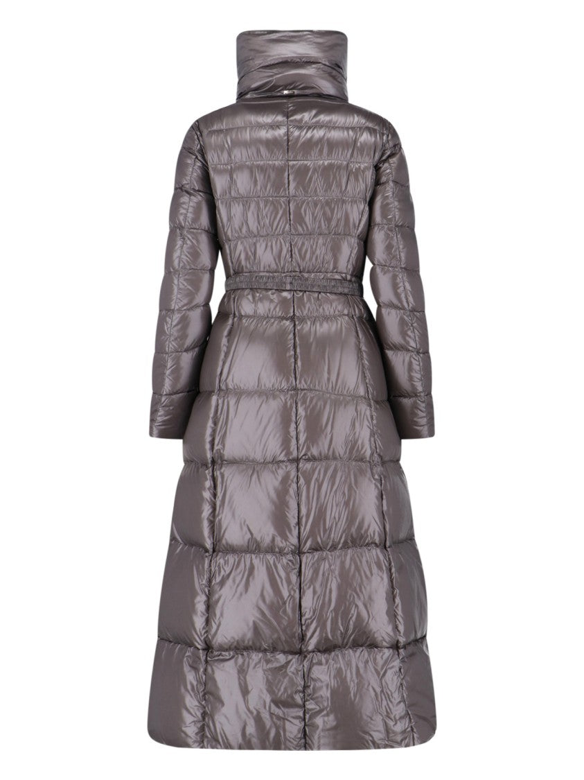 Herno Maxi Down Jacket With High Collar