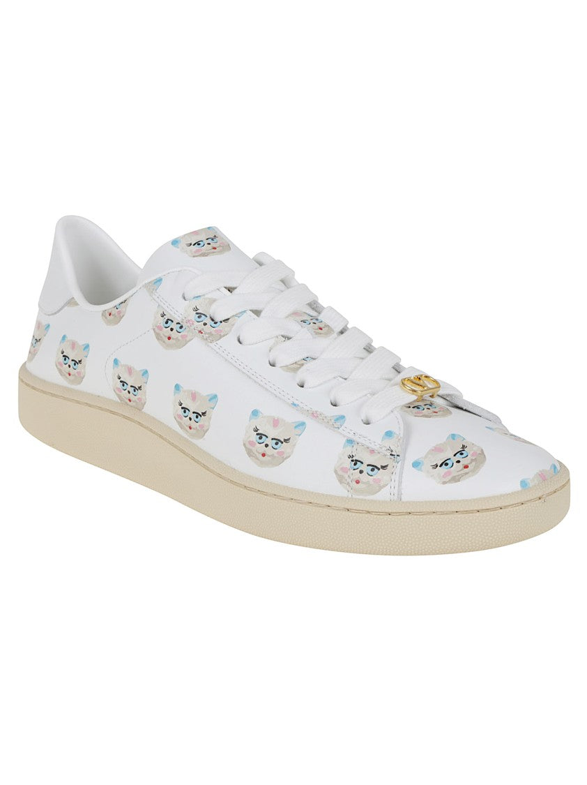 Valentino Garavani Royco Sneaker In Soft Nappa Calfskin