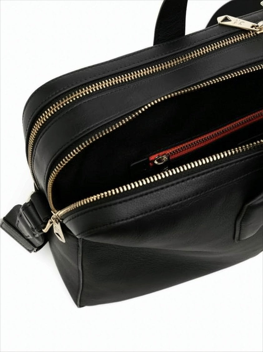 Paul Smith Rectangular Crossbody Bag With Multicolored Stripe