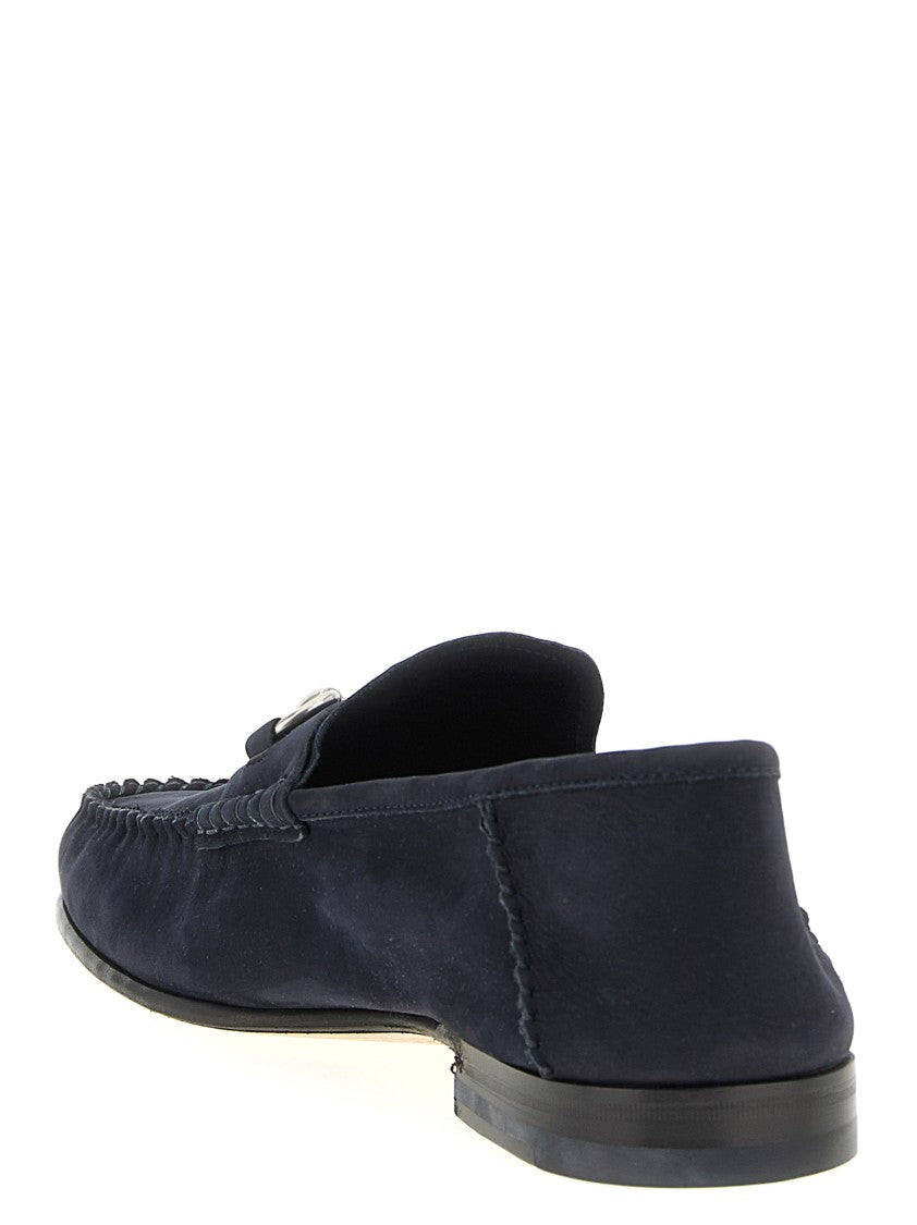 Gucci Suede Loafers With Foldable Heel