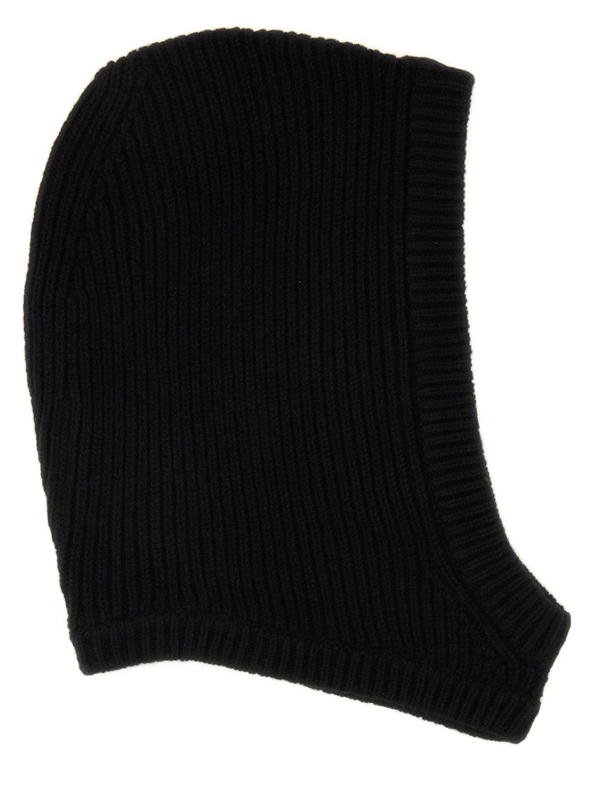 Rick Owens Ribbed Cashmere Blend Hood