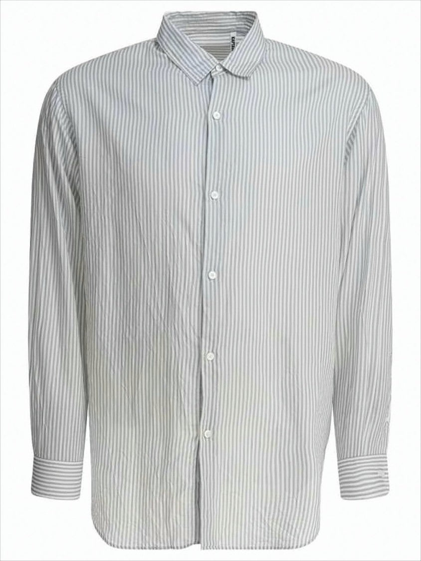 Kaptain Sunshine Relaxed Fit Vertical Striped Long-Sleeve Kaptain Sunshine Shirt