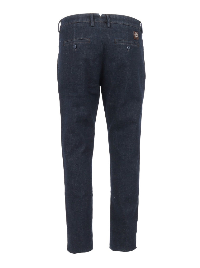 Jacob Cohen Slim Fit Five-Pocket Trousers