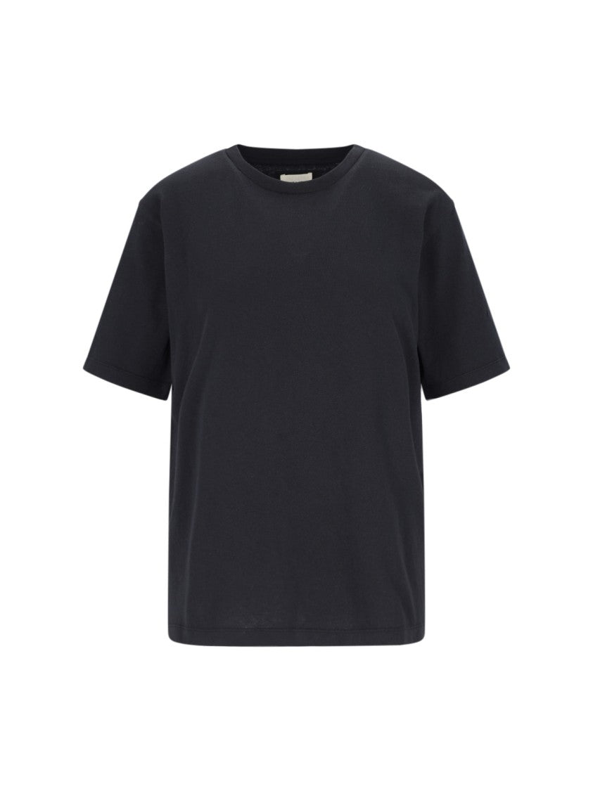 Khaite "Mae" Logo T-Shirt Black