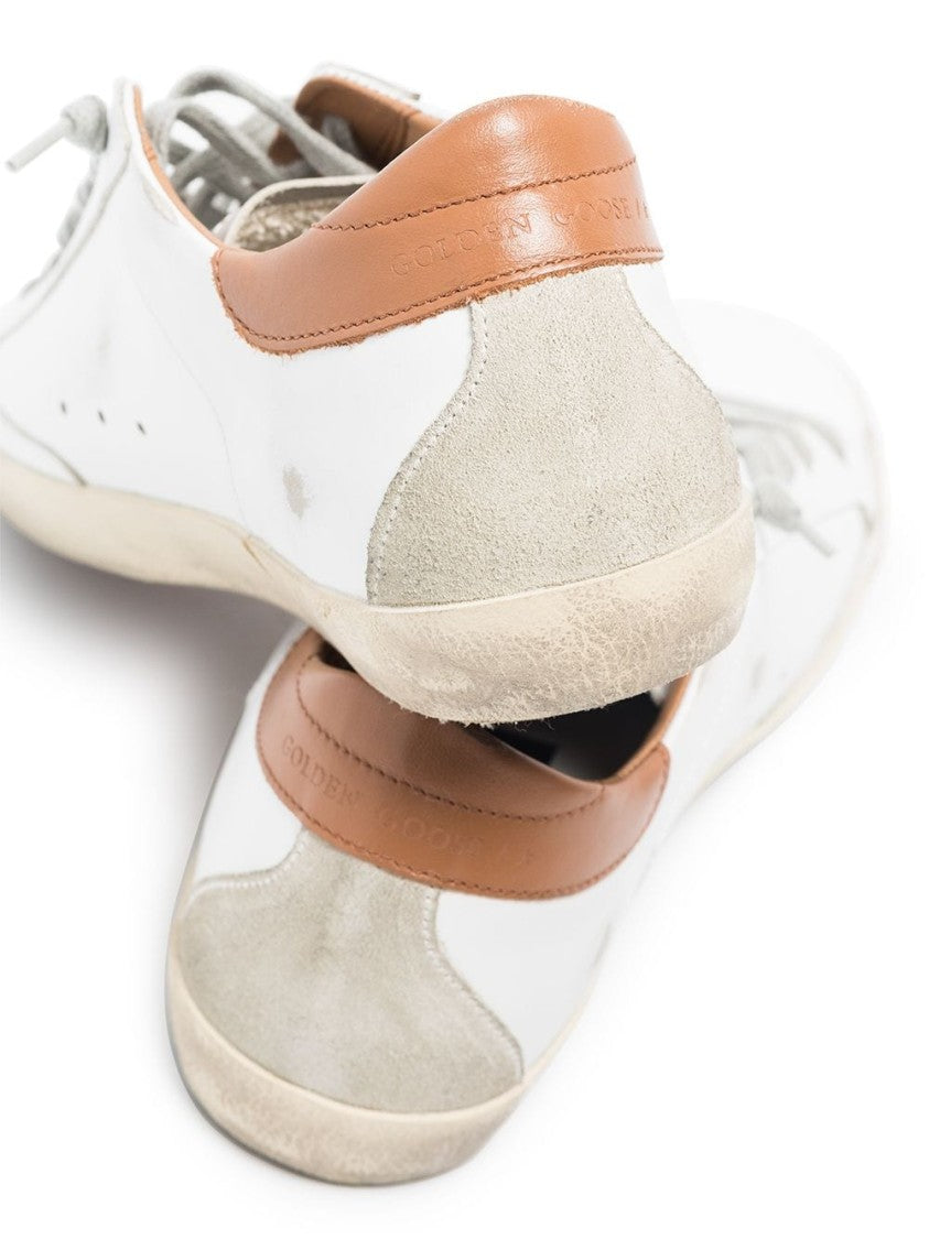 Golden Goose Super-Star Leather Low-Top Sneakers