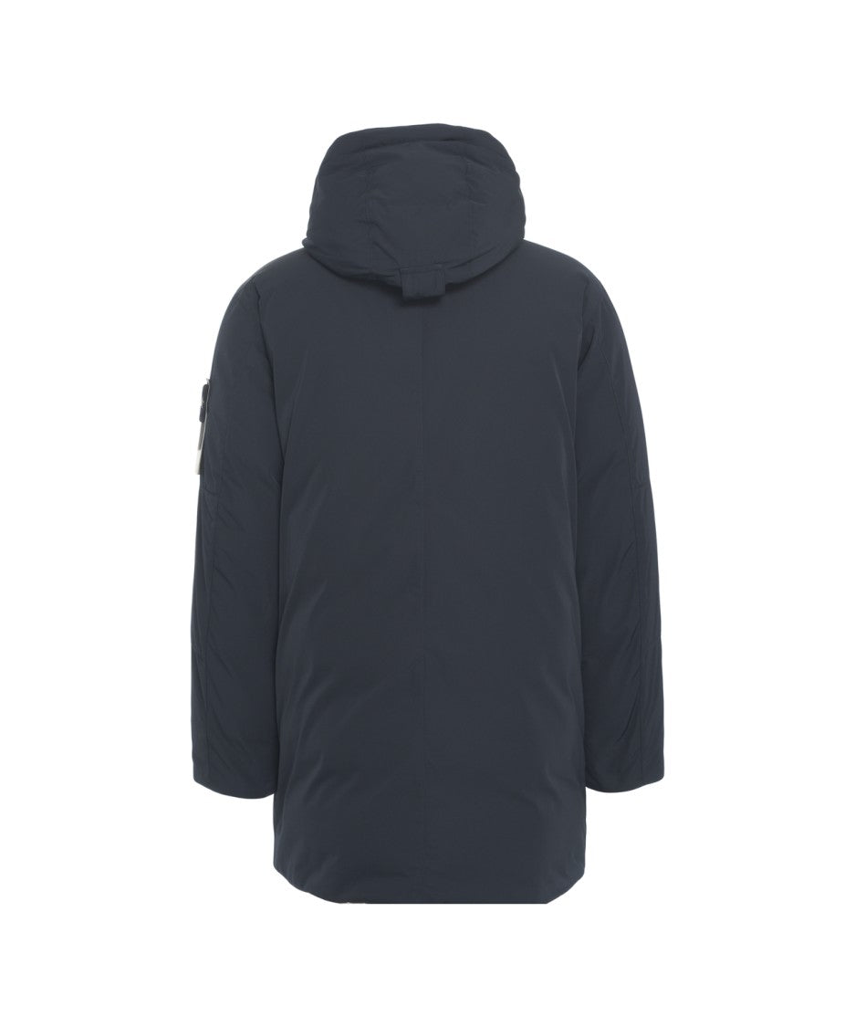 Stone Island Padded Parka With Fixed Hood