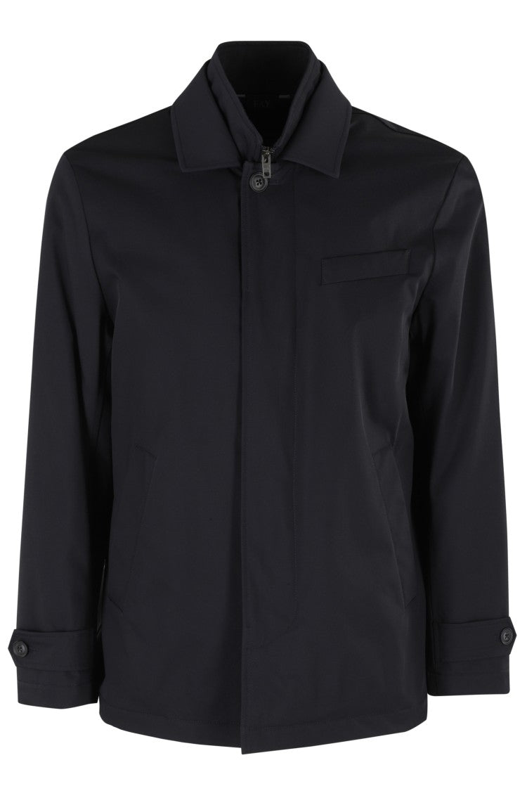 Fay Morning Short Double-Breasted Front Jacket